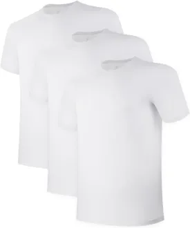 BAMBOO COOL Men's Undershirts Moisture-Wicking Tees Stretch Crew Neck Soft T-Shirts for Men,3 or 5 Pack