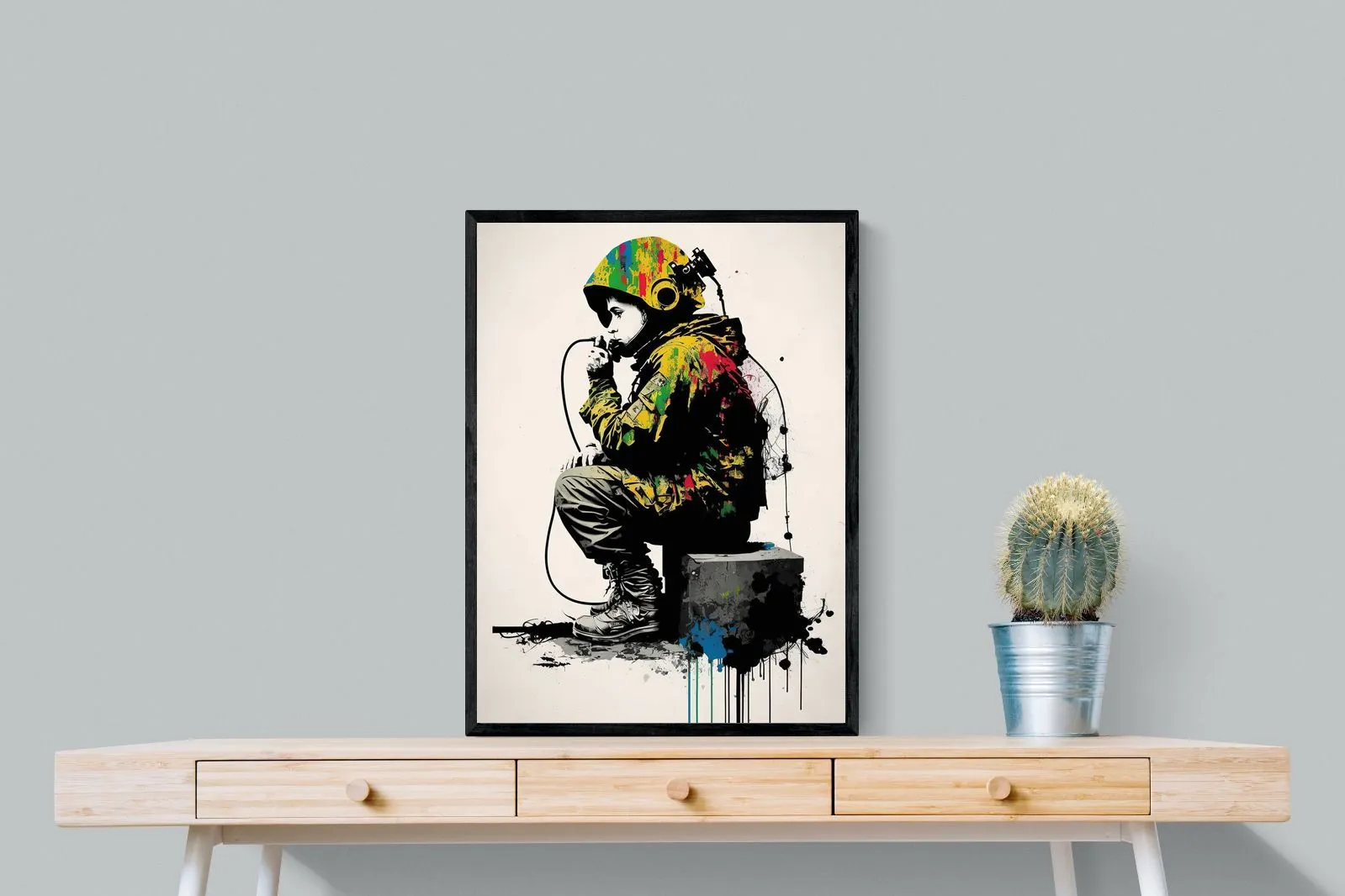 Banksy Astronaut