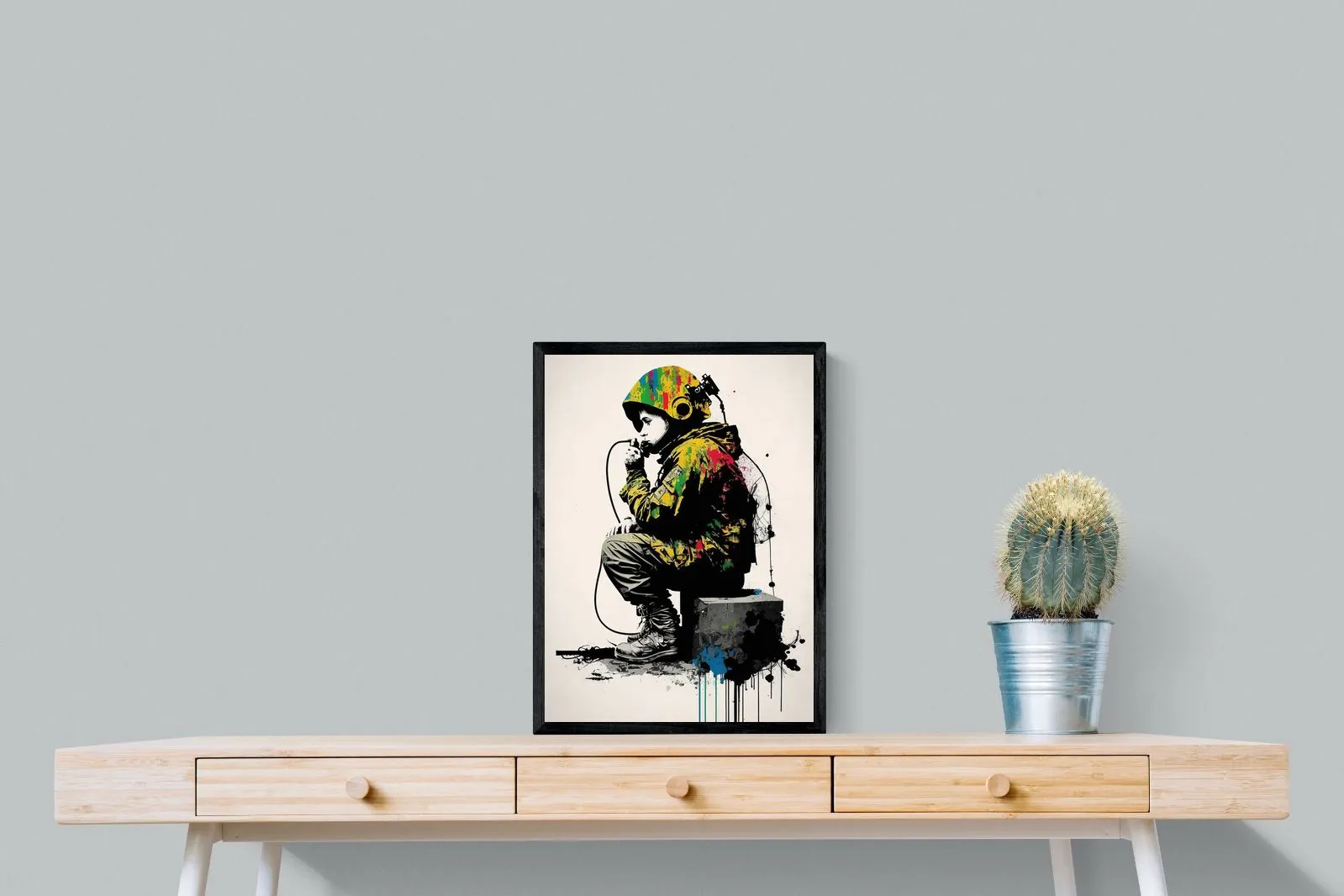 Banksy Astronaut