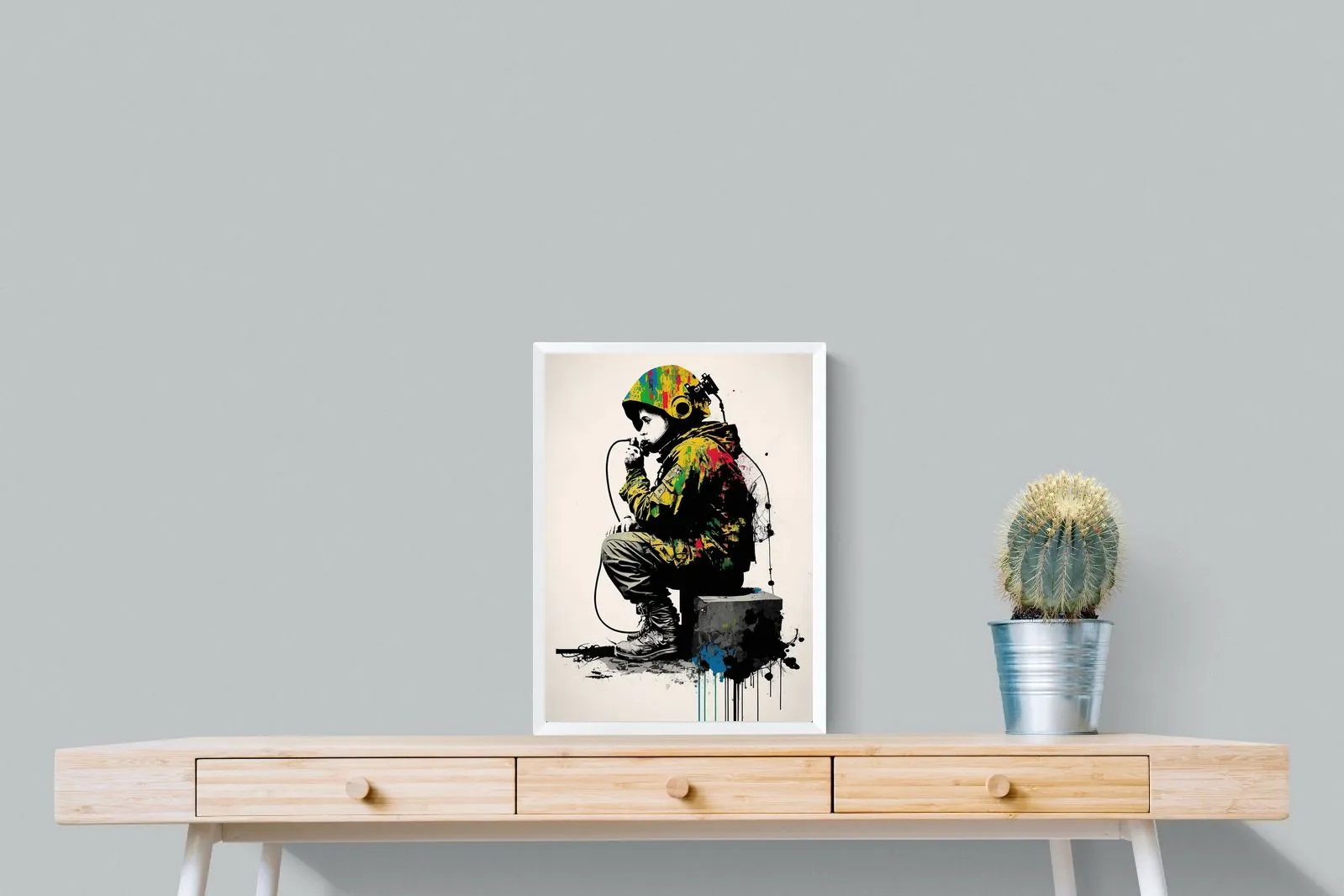 Banksy Astronaut
