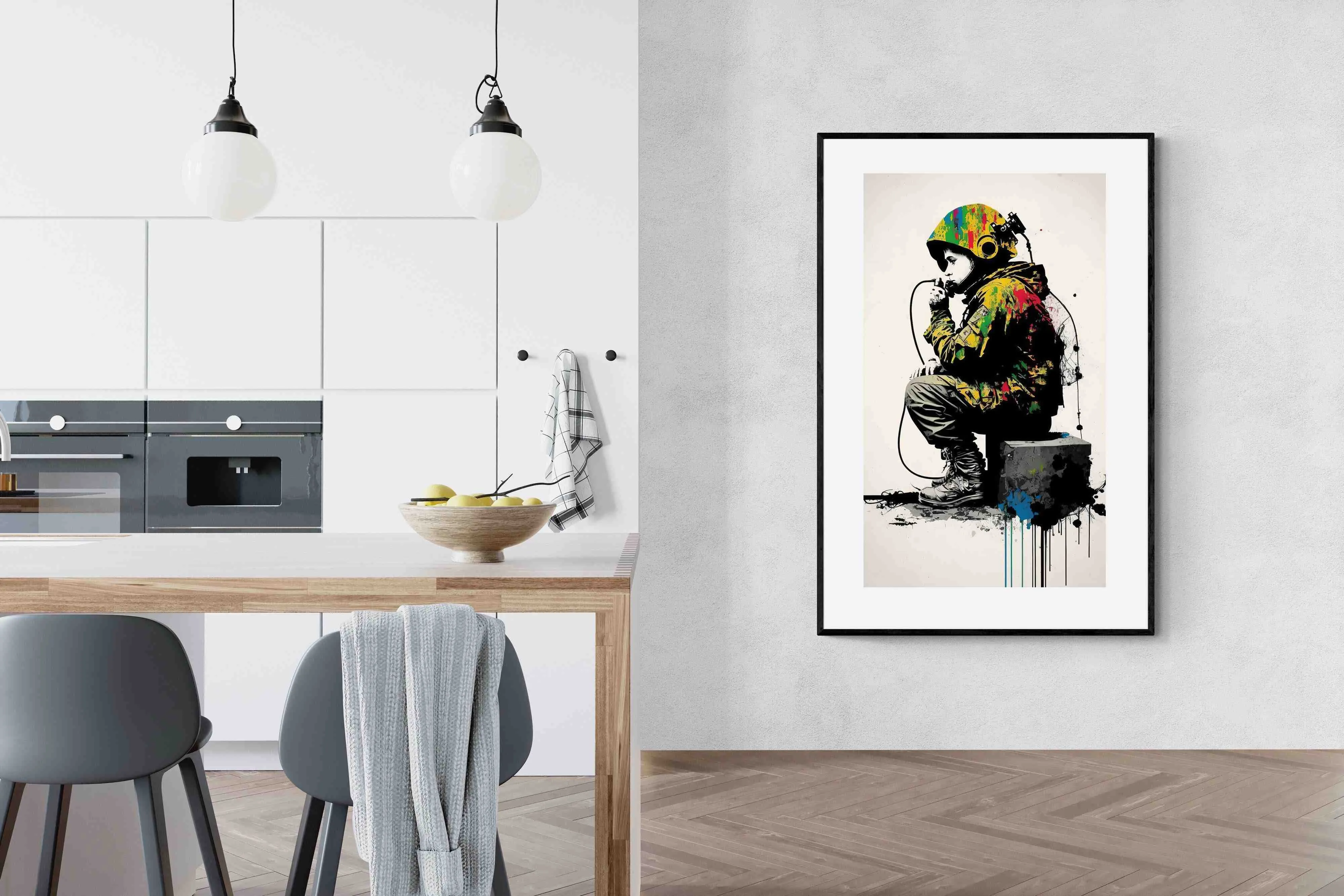 Banksy Astronaut