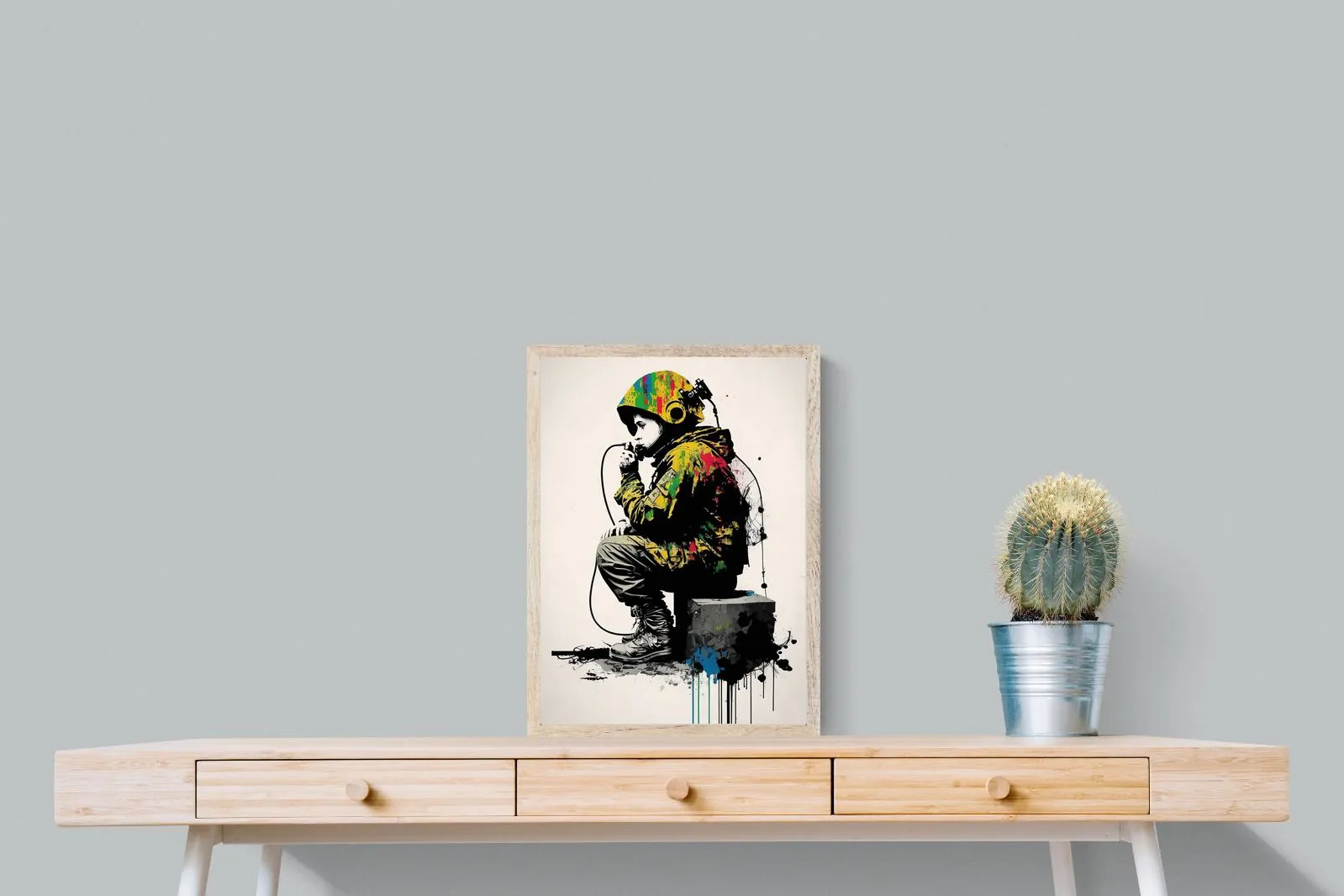Banksy Astronaut