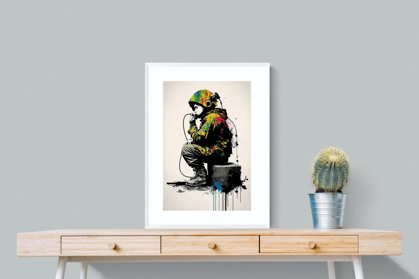 Banksy Astronaut