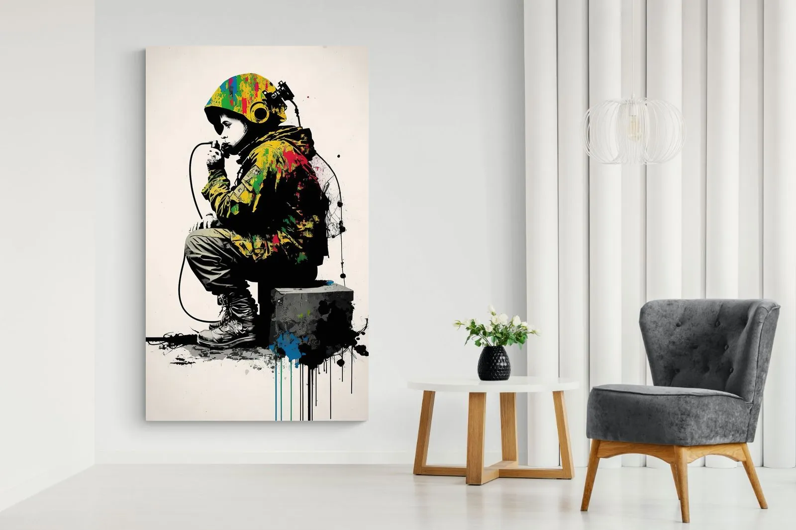 Banksy Astronaut