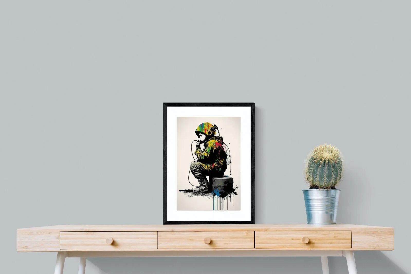 Banksy Astronaut