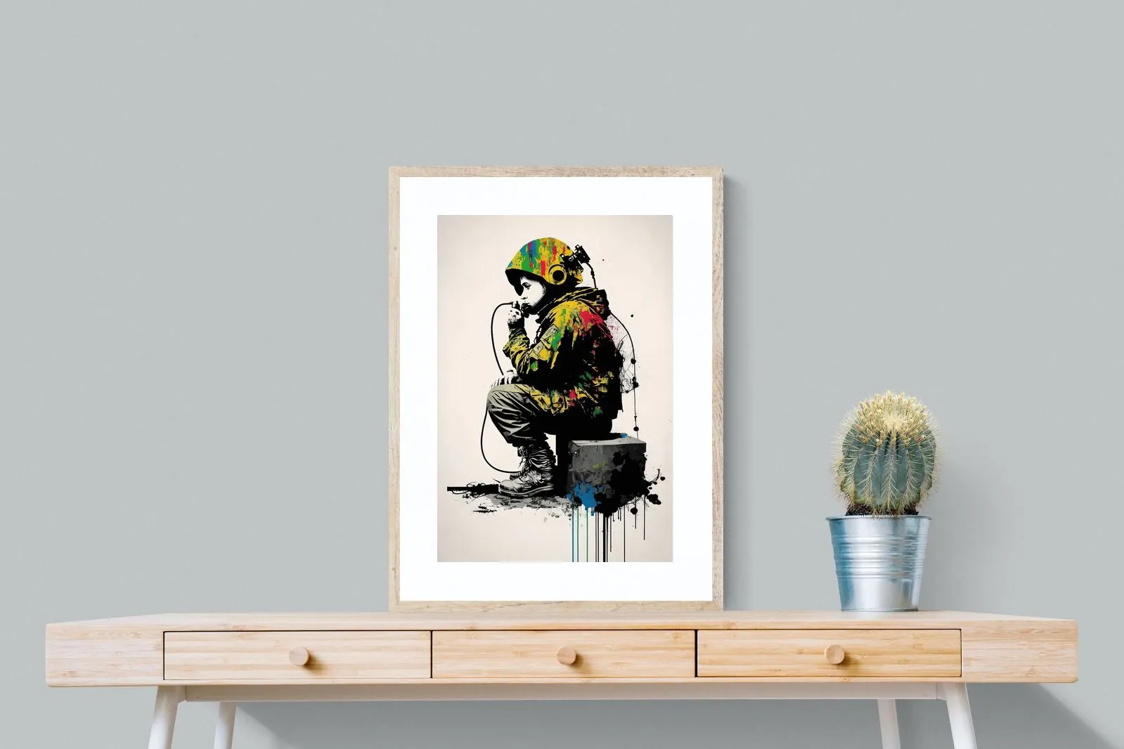 Banksy Astronaut