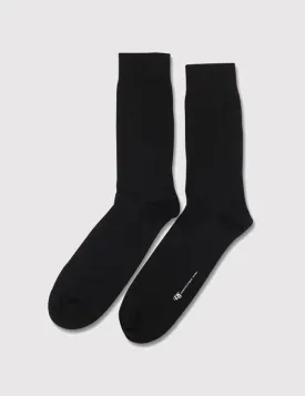Democratique Solid Socks - Black