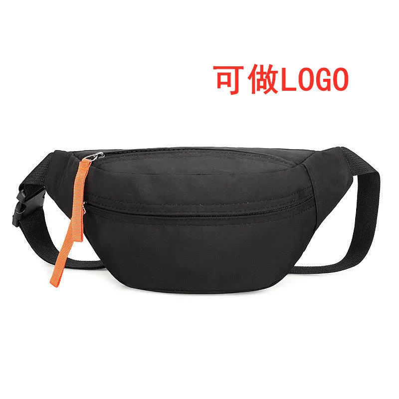 DUNNMALL New Fashion Chest Bag Men's and Women's Sports Waist Bag Casual Korean Style Shoulder Bag Wholesale Messenger Bag College Student Canvas Bag