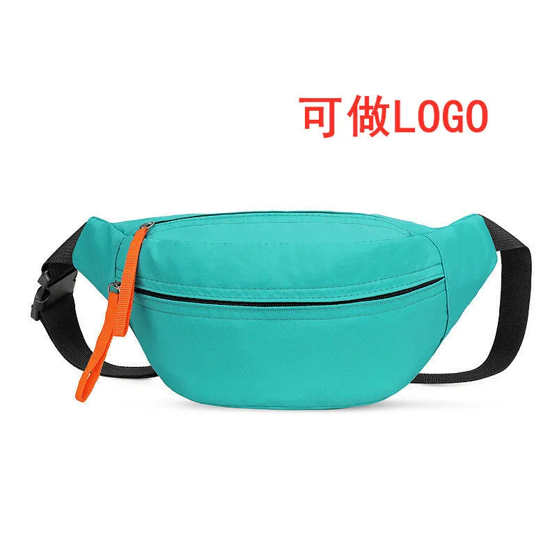 DUNNMALL New Fashion Chest Bag Men's and Women's Sports Waist Bag Casual Korean Style Shoulder Bag Wholesale Messenger Bag College Student Canvas Bag