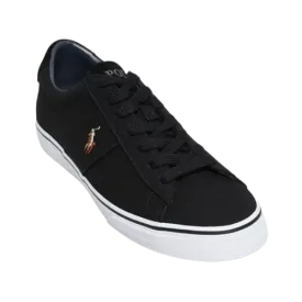 Polo Ralph Lauren - Sayer NE Sneakers - Black with White Trim