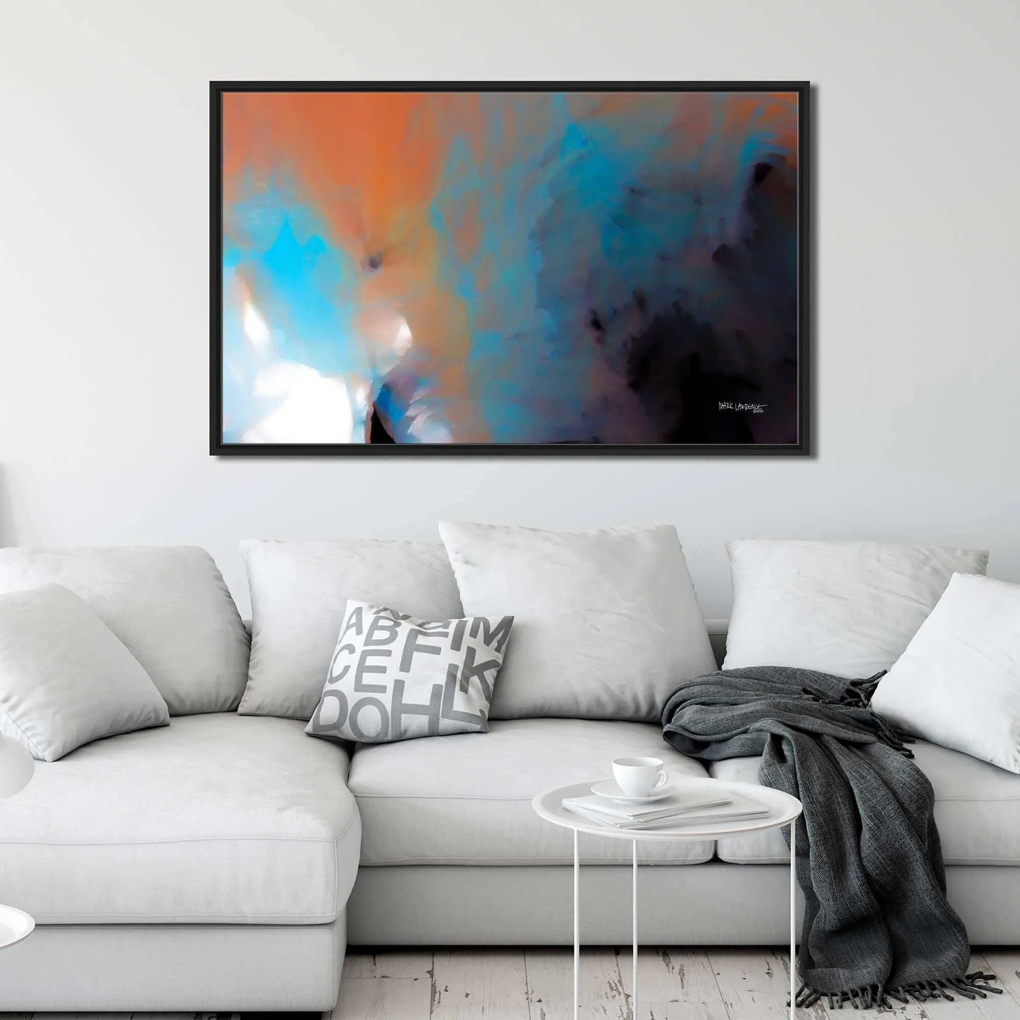 "2 Corinthians 5 21 He Bore Our Sin" Print on Floating Canvas