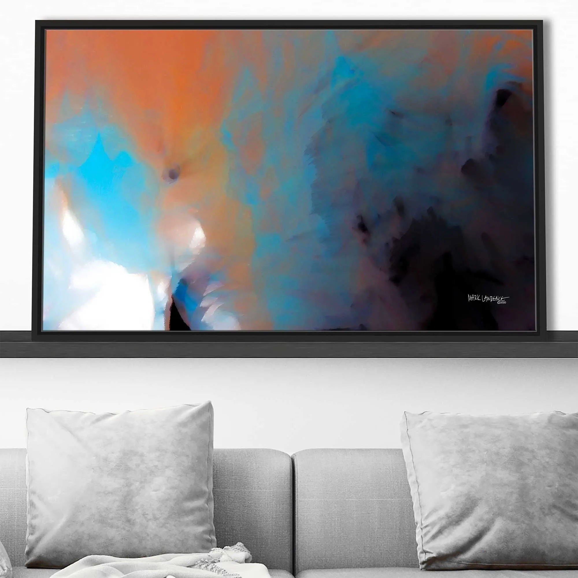 "2 Corinthians 5 21 He Bore Our Sin" Print on Floating Canvas