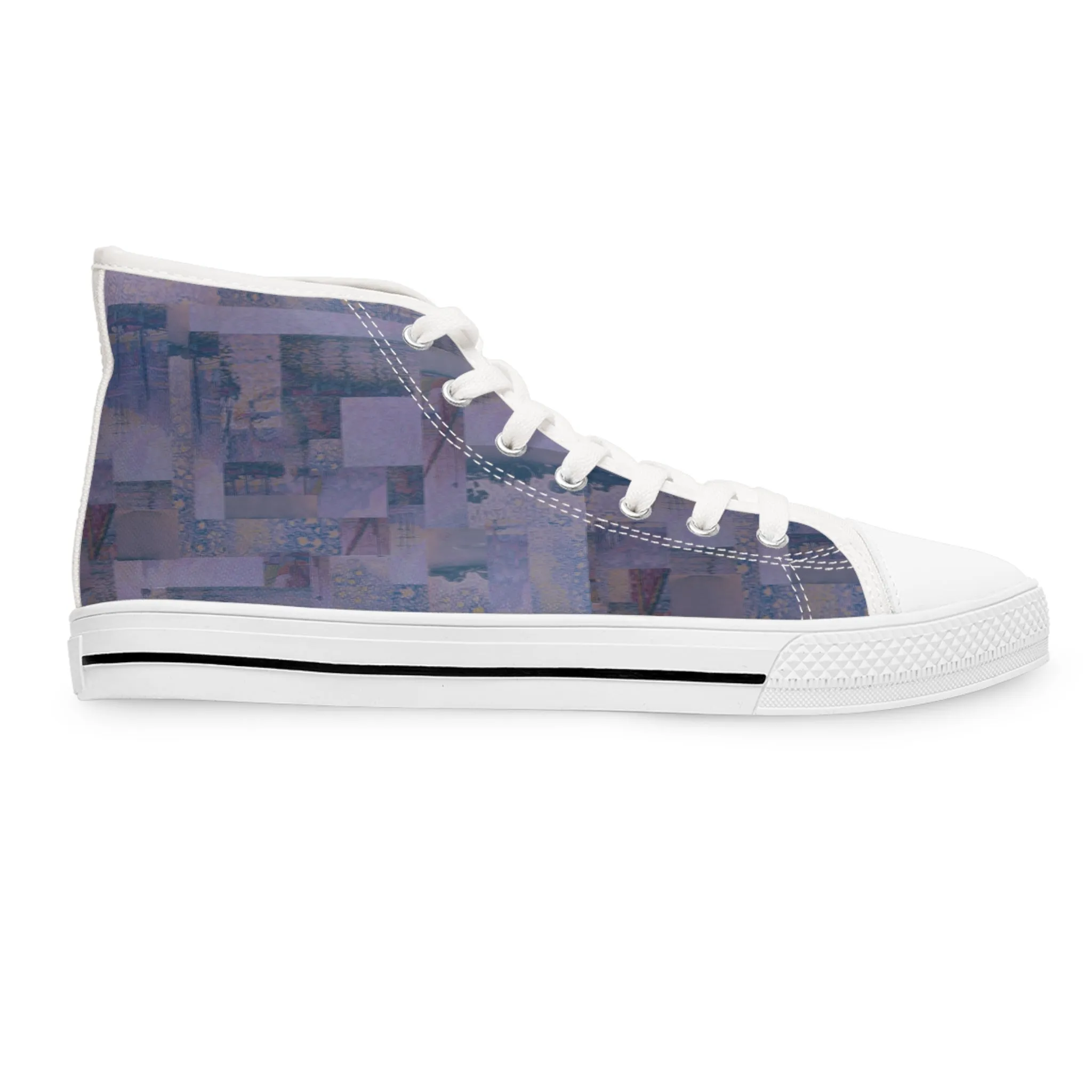 Shoes: A patchwork Art High Tops